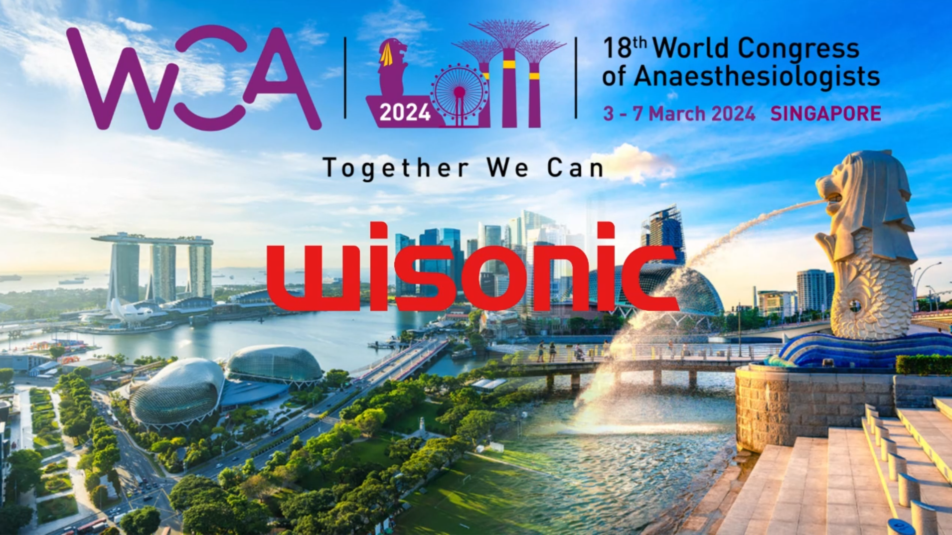 WCA2024 | 在獅城，探索麻醉世界的未來